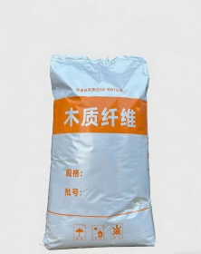 Wood fiber for putty and tile adhesive